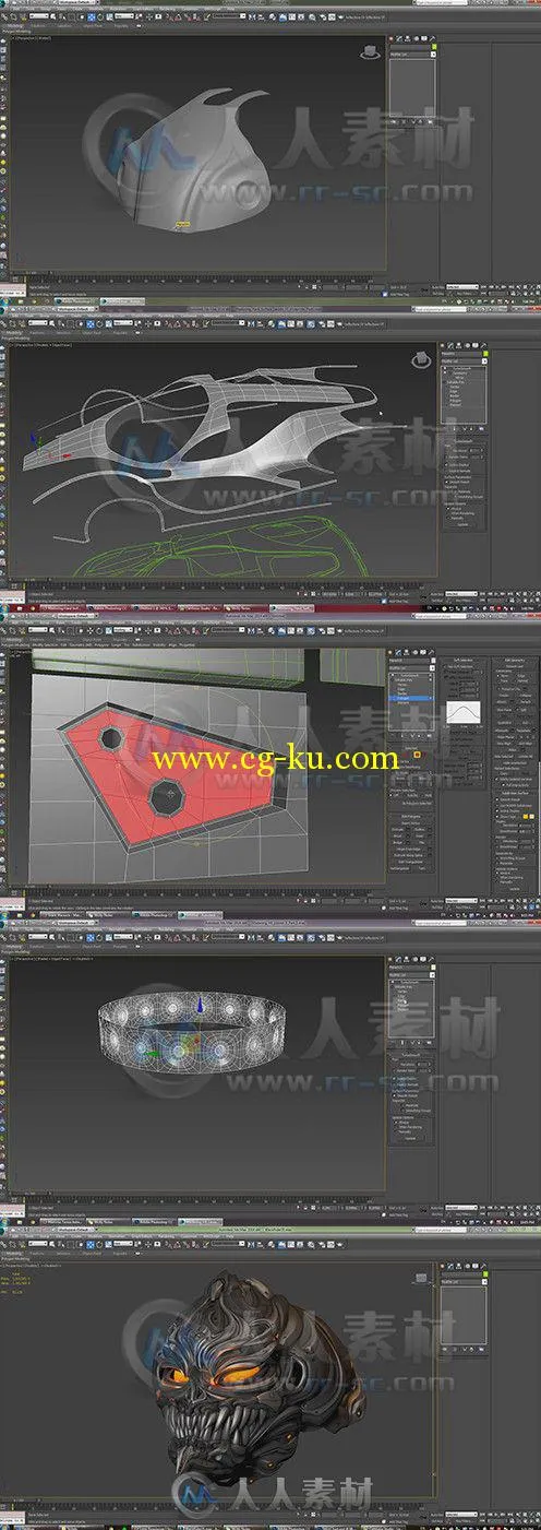 3dsMax 影视级建模艺术训练视频教程 Grant Warwick Hard Surface Modeling的图片1