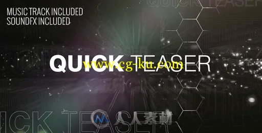 多重幻象动画AE模板 Videohive Quick Teaser 9052951的图片1