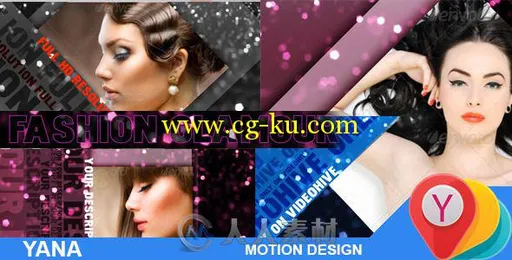 时尚魅力展示动画AE模板 Videohive Fashion Glamour 7512428的图片2