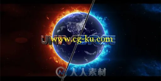 超级日食影视特效动画AE模板 Videohive Solar Eclipse Cinematic Logo Reveal 8115077的图片2