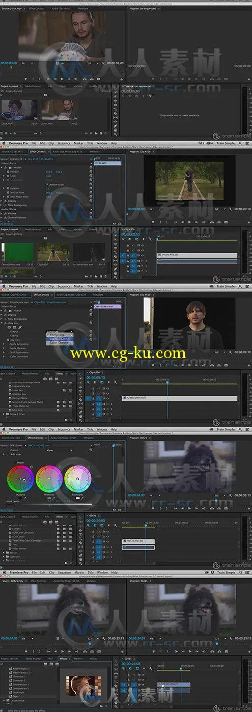 Premiere Pro CC进阶技术训练视频教程 Train Simple Premiere Pro CC Building On ...的图片1