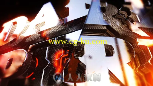 暗黑气质Logo演绎动画AE模板 Videohive Dark Spirit Logo Reveal 8295356的图片1