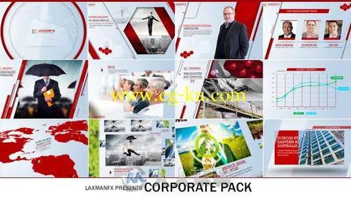 公司企业宣传动画包AE模板 Videohive Corporate Pack 8839783的图片2