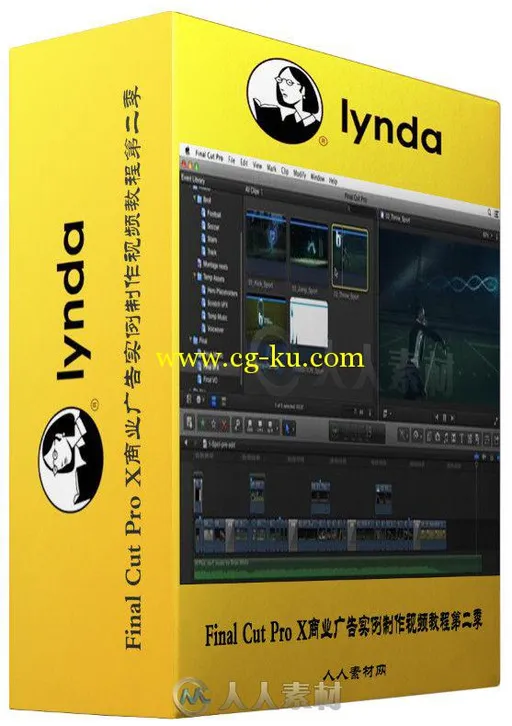 Final Cut Pro X商业广告实例制作视频教程第二季 Lynda Commercial Editing Techni...的图片2