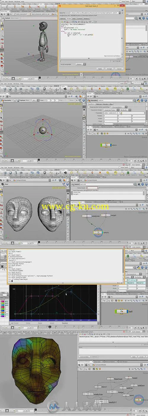 Houdini核心脚本技术训练视频教程 Digital-Tutors Scripting With Python in Houdini的图片1