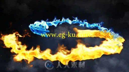 火焰巨龙Logo演绎动画AE模板 Videohive Cinematic Dragon Reveal 9324826的图片2