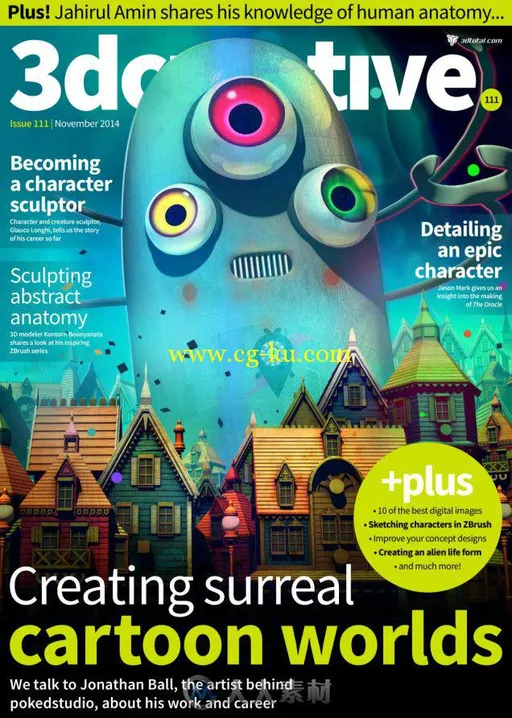 3D创意CG杂志2014年11月刊总第111期 3DCreative Issue 111 November 2014的图片2