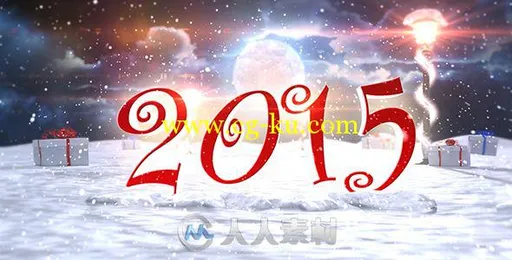 神奇圣诞夜相册动画AE模板 Videohive Magic Christmas Eve 9338861的图片2