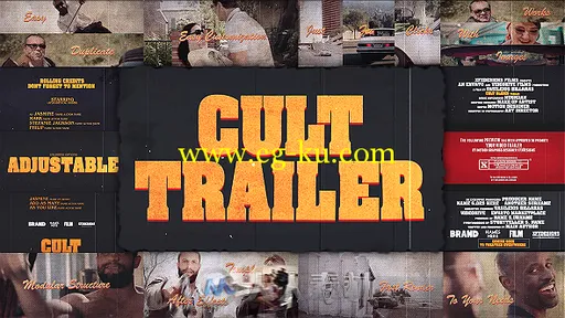 Cult电影级包装动画AE模板 Videohive Cult Slides Creator Pack 8751876的图片1