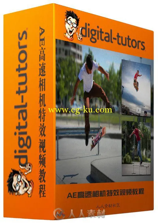 AE高速相机特效视频教程 Digital-Tutors Creating a High-Speed Camera Effect wit...的图片1