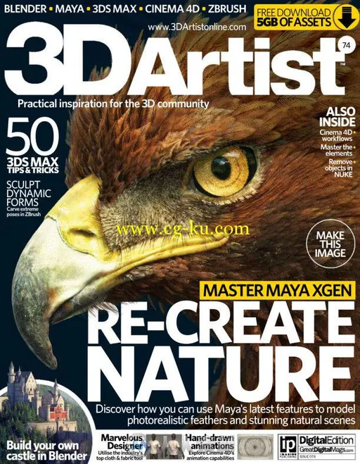 3D艺术家书籍杂志第74期 3D Artist Issue 74 2014的图片2