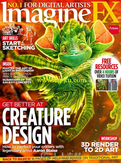 科幻数字艺术杂志2014年圣诞特刊 ImagineFX Christmas 2014的图片2