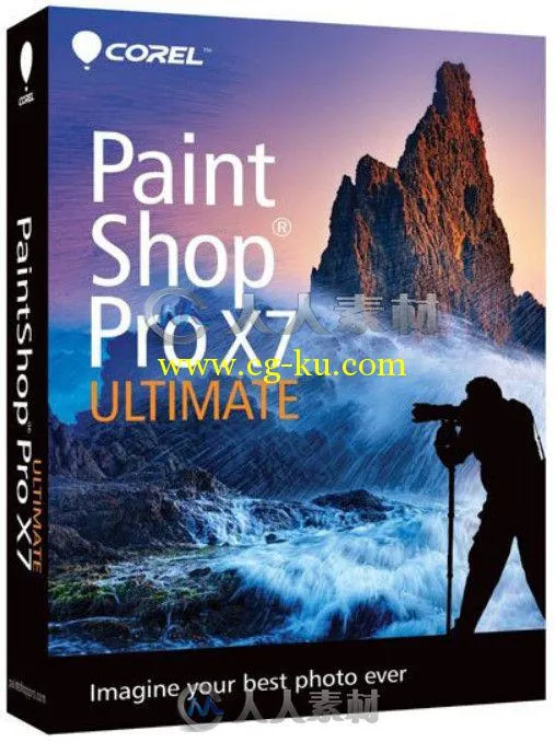 PaintShop专业相片编辑软件X7V17.0.0.199终极版 Corel PaintShop Pro X7 17.0.0.19...的图片1