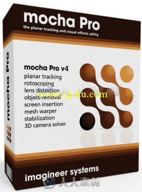 Mocha二维跟踪软件V4.1.0版 Imagineer Systems mocha Pro 4.1.0 Build 9404 CE Win...的图片1