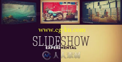 三维脱像相册动画AE模板 Videohive Experimental 3D Photo Slideshow 8026338的图片1