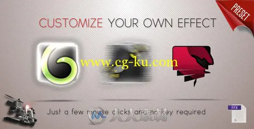 实用简洁变化Logo演绎动画AE模板 Videohive Logo Effects Tool 2382004的图片1