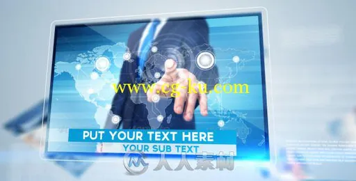 科技企业宣传动画AE模板 Videohive Corporate Multi Video Promo 8998236的图片2