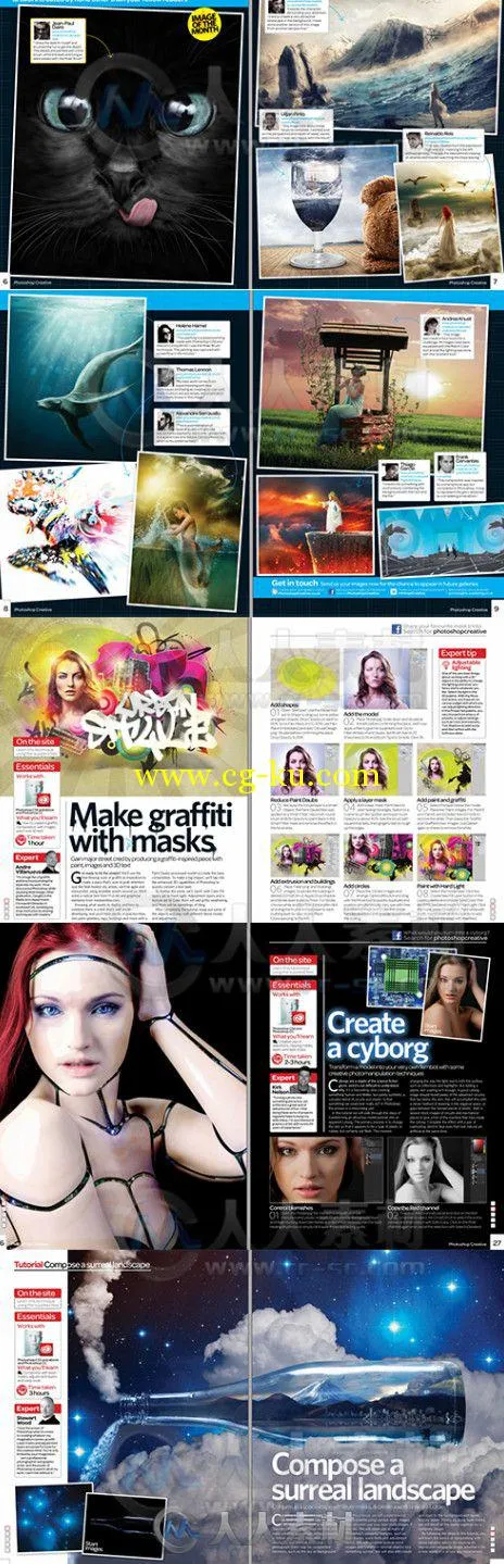 Photoshop创意杂志2014年第120期 Photoshop Creative Issue 120 2015的图片2