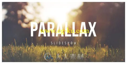 简洁滚动展示动画AE模板 Videohive Parallax Scrolling Slideshow 9145971的图片2