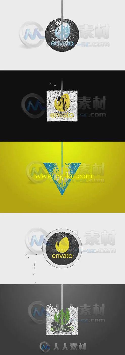 浇灌设计Logo演绎动画AE模板 Videohive Stylish Logo 9368563的图片1