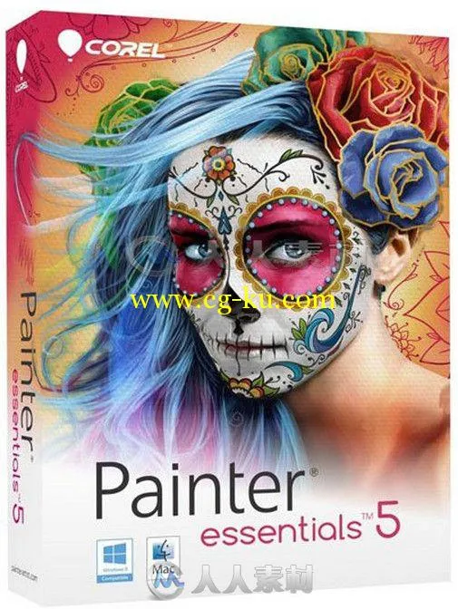 Corel Painter Essentials平面绘画插图软件V5.0版 Corel Painter Essentials v5.0 ...的图片1