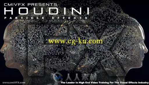 Houdini复杂粒子分解变形训练视频教程 cmiVFX Houdini Particle Morphing Effects的图片1