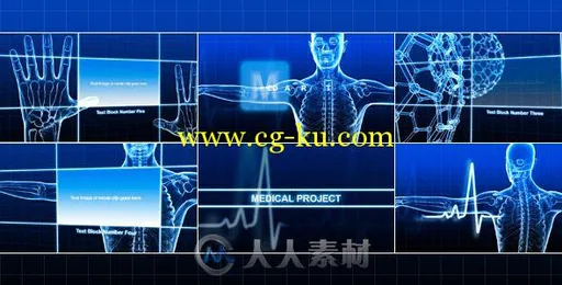 医疗人体透视包装动画AE模板 Videohive Medical Project 236064的图片2