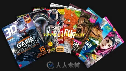 3D世界艺术杂志2014年合辑 3D World Magazine 2014 Full Collection的图片1