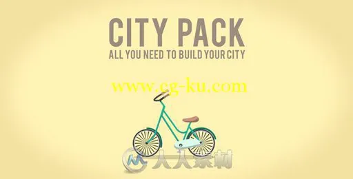 城市生活图标动画AE模板合辑 Videohive City Pack Icons 9176525的图片2