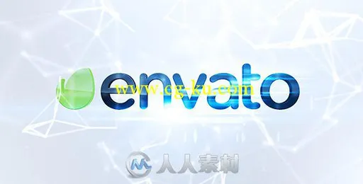 滑润简洁Logo标志演绎动画AE模板 Videohive Smooth Logo Opener 9476261的图片1