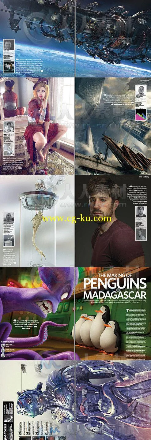 3D艺术家书籍杂志第75期 3D Artist Issue 75 2015的图片1