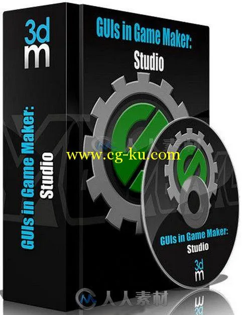 Gamemaker Studio图形化制作视频教程 3DMotive Create GUIs in Gamemaker Studio的图片2