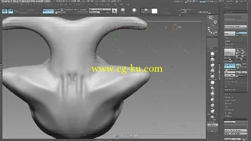ZBrush概念生物雕刻艺术训练视频教程 Gumroad Creature Concepting In 3D By Domin...的图片1