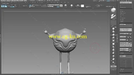 ZBrush概念生物雕刻艺术训练视频教程 Gumroad Creature Concepting In 3D By Domin...的图片9