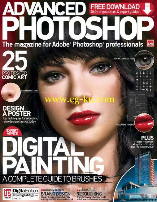 Photoshop高端杂志2014年总第128期 Advanced Photoshop Issue 128 2014的图片1