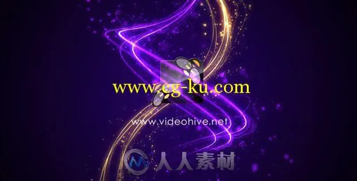 旋转粒子Logo演绎动画AE模板 VideoHive Rotary Logo Reveal 9687464的图片1