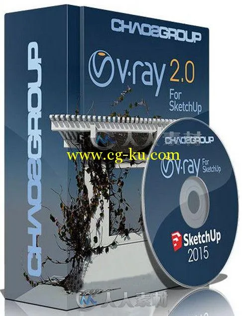 V-Ray渲染器SketchUp2015插件V2.00.25244版 V-Ray adv 2.00.25244 For SketchUp 20...的图片1