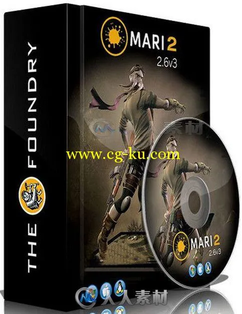 Mari三维纹理绘制工具软件2.6v4版 The Foundry Mari 2.6v4 Win Mac Linux的图片1