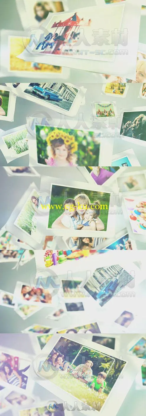 美好生活温馨暖色相册动画AE模板 Videohive The Slideshow 7082629的图片1