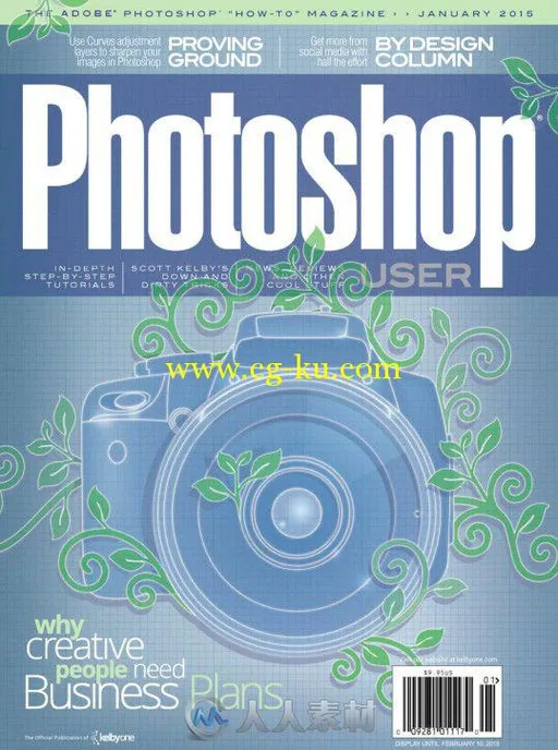 Photoshop用户杂志2015年1月刊 Photoshop User January 2015的图片1