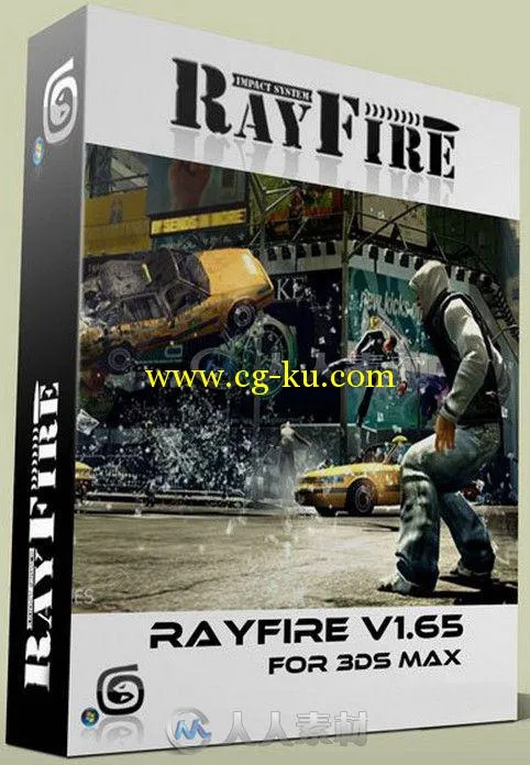 RayFire破碎爆炸3dsmax插件V1.65版 Rayfire v1.65 for 3ds Max 2014-2015的图片1