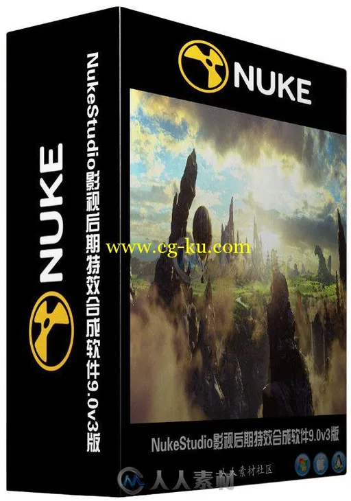 NukeStudio影视后期特效合成软件9.0v3版 The Foundry Nuke Studio v9.0.3 Win Mac ...的图片1