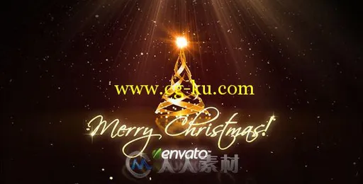 圣诞问候特效动画AE模板 Videohive Christmas Greetings v2 3527180的图片1