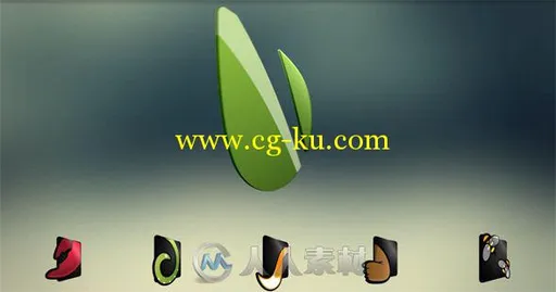 三维旋转Logo演绎动画AE模板 Videohive Logo 3D Rotation Kit 1554506的图片1