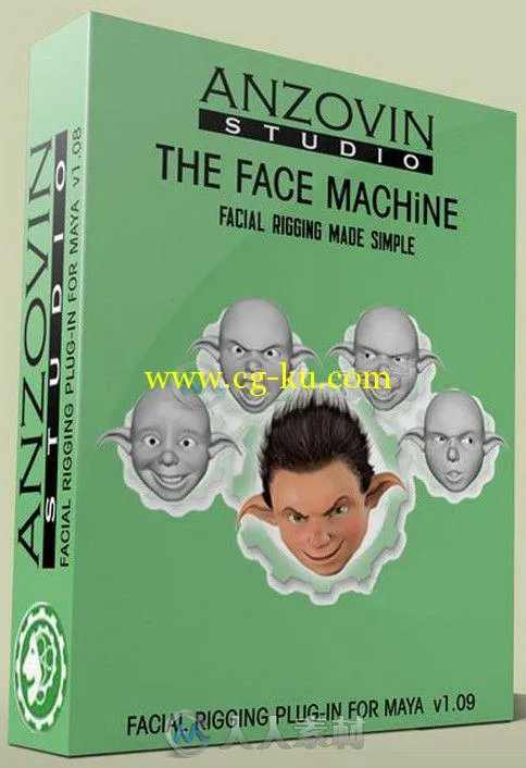 The Face Machine面部表情设置Maya插件V1.09版 The Face Machine v1.09 For Maya 2...的图片1