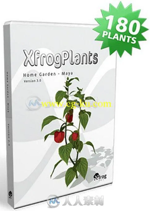 家庭花园植物3D模型合辑 XfrogPlants Home Garden的图片1