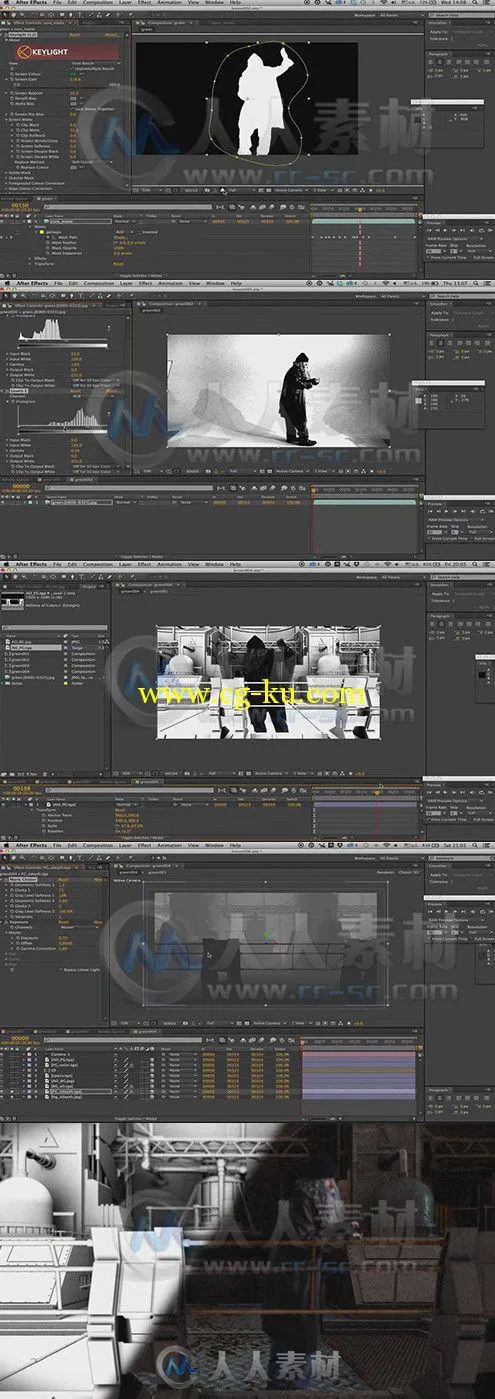 AE抠像键控合成技巧视频教程 Digital-Tutors Using Advanced Compositing Tools in...的图片1