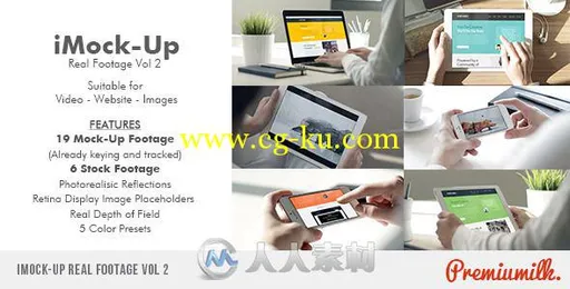 手机与平板展示动画AE模板 Videohive iMock-Up Real Footage Vol 2 9778156的图片2