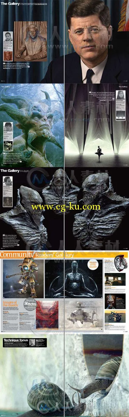 3D艺术家书籍杂志第76期 3D Artist Issue 76 2015的图片1