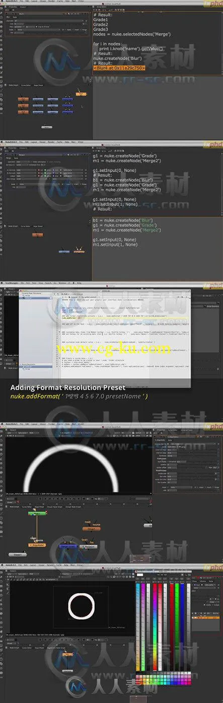 NUKEX中Python高效编辑技巧视频教程 FXPHD NUK227 Python for NUKE and Gizmology的图片1